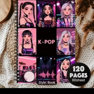 Kpop Sprial Notebook